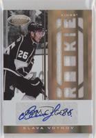 Certified Freshman Fabrics Signatures - Slava Voynov #/25