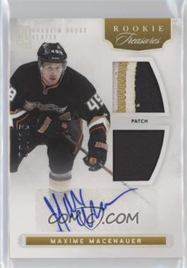 2011-12 Panini Rookie Anthology - [Base] - Patches #150 - Rookie Treasures Signatures - Maxime Macenauer /15