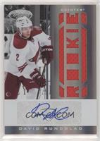 Certified Freshman Fabrics Signatures - David Rundblad [Noted] #/299