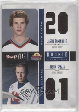 2011-12 Panini Rookie Anthology - Draft Year Combos Materials #6 - Jason Pominville, Jason Spezza