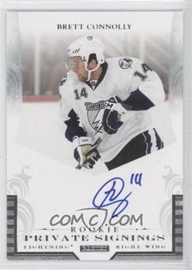 2011-12 Panini Rookie Anthology - Private Signings #R-BC1 - Brett Connolly