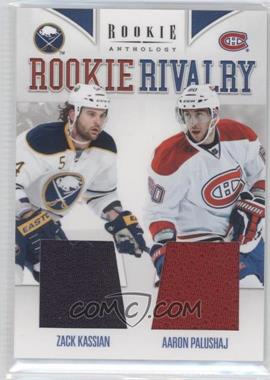 2011-12 Panini Rookie Anthology - Rookie Rivalry Materials #2 - Zack Kassian, Aaron Palushaj