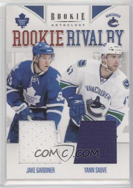 2011-12 Panini Rookie Anthology - Rookie Rivalry Materials #58 - Yann Sauve, Jake Gardiner