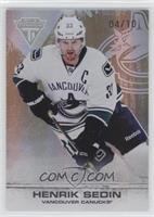 Henrik Sedin #/10