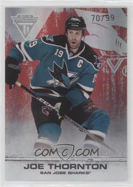 2011-12 Panini Titanium - [Base] - Spectrum Ruby #80 - Joe Thornton /99