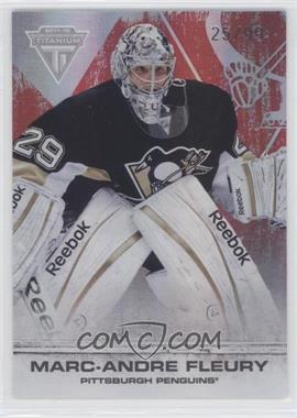 2011-12 Panini Titanium - [Base] - Spectrum Ruby #9 - Marc-Andre Fleury /99