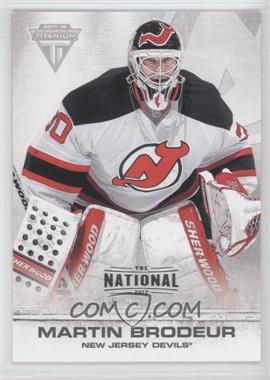 2011-12 Panini Titanium - [Base] - The National 2012 #45 - Martin Brodeur /5