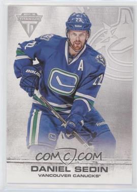 2011-12 Panini Titanium - [Base] #44 - Daniel Sedin