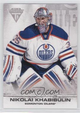 2011-12 Panini Titanium - [Base] #75 - Nikolai Khabibulin