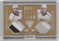 Drew Doughty, Jack Johnson [EX to NM] #/50