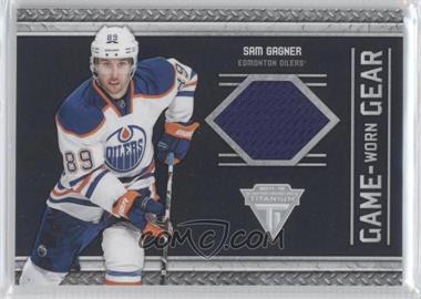 2011-12 Panini Titanium - Game-Worn Gear #19 - Sam Gagner