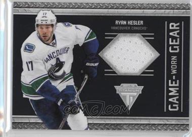 2011-12 Panini Titanium - Game-Worn Gear #24 - Ryan Kesler