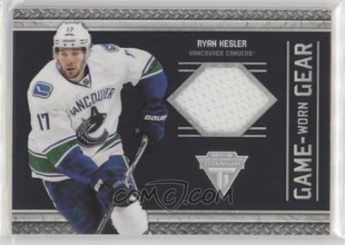 2011-12 Panini Titanium - Game-Worn Gear #24 - Ryan Kesler