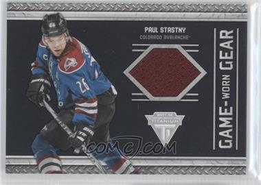 2011-12 Panini Titanium - Game-Worn Gear #32 - Paul Stastny