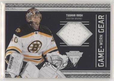 2011-12 Panini Titanium - Game-Worn Gear #4 - Tuukka Rask