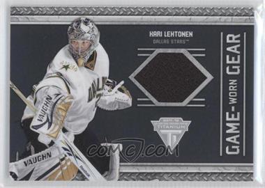 2011-12 Panini Titanium - Game-Worn Gear #60 - Kari Lehtonen