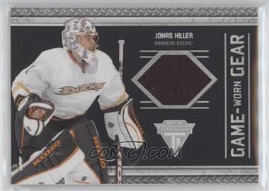 2011-12 Panini Titanium - Game-Worn Gear #66 - Jonas Hiller