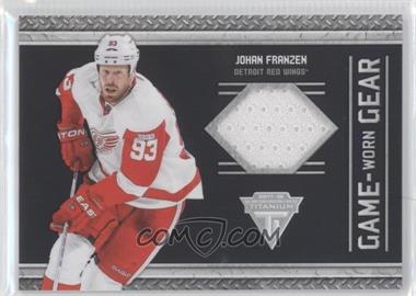 2011-12 Panini Titanium - Game-Worn Gear #68 - Johan Franzen