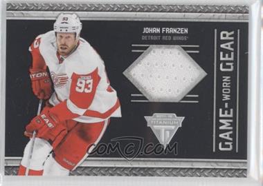 2011-12 Panini Titanium - Game-Worn Gear #68 - Johan Franzen