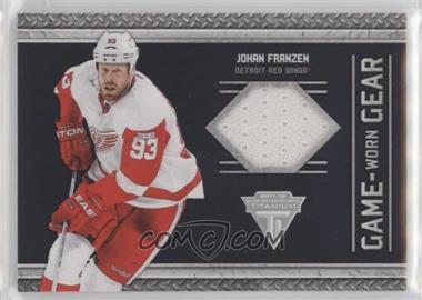 2011-12 Panini Titanium - Game-Worn Gear #68 - Johan Franzen