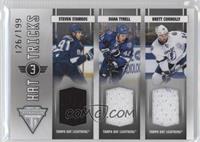 Steven Stamkos, Dana Tyrell, Brett Connolly #/199