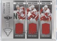 Steve Yzerman, Henrik Zetterberg, Nicklas Lidstrom #/199