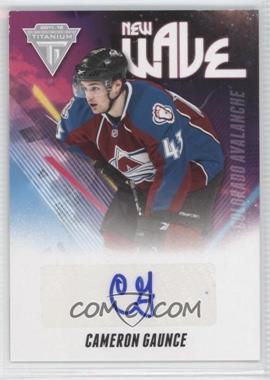 2011-12 Panini Titanium - New Wave Signatures #47 - Cameron Gaunce