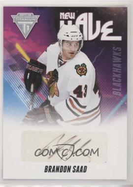 2011-12 Panini Titanium - New Wave Signatures #48 - Brandon Saad