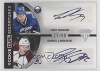 Cody Hodgson, Gabriel Landeskog #/50