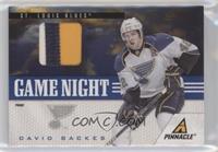 David Backes #/30