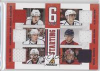 Alex Ovechkin, Alexander Semin, Nicklas Backstrom, John Carlson, Karl Alzner, M…