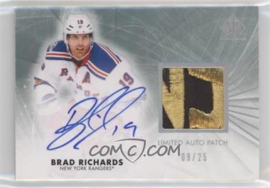 2011-12 SP Authentic - [Base] - Limited Autograph Patch #41 - Brad Richards /25