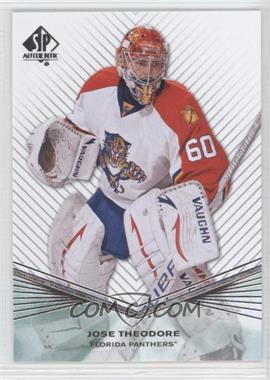 2011-12 SP Authentic - [Base] #104 - Jose Theodore