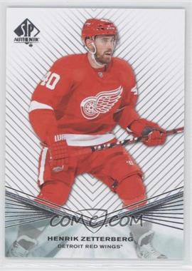 2011-12 SP Authentic - [Base] #123 - Henrik Zetterberg