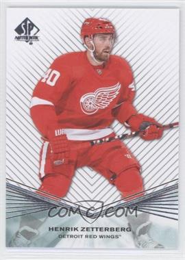 2011-12 SP Authentic - [Base] #123 - Henrik Zetterberg