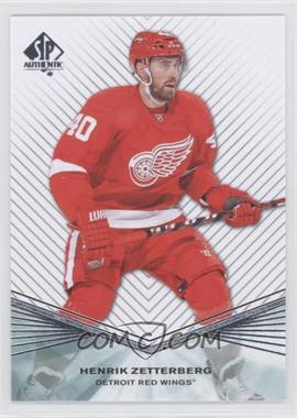 2011-12 SP Authentic - [Base] #123 - Henrik Zetterberg