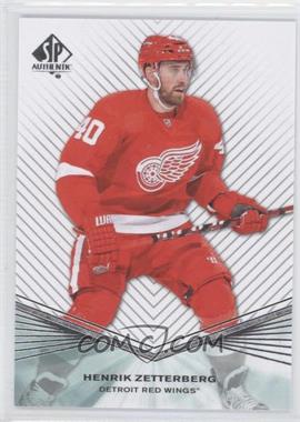 2011-12 SP Authentic - [Base] #123 - Henrik Zetterberg