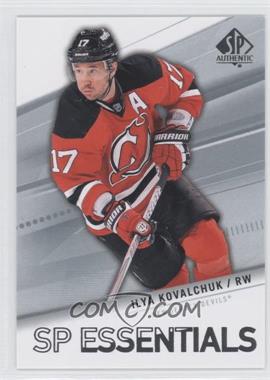 2011-12 SP Authentic - [Base] #168 - Ilya Kovalchuk