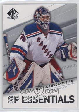 2011-12 SP Authentic - [Base] #173 - Henrik Lundqvist