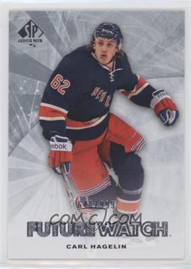 2011-12 SP Authentic - [Base] #209 - Future Watch - Carl Hagelin /999