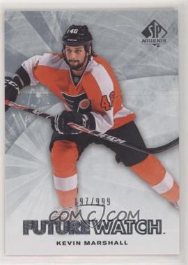 2011-12 SP Authentic - [Base] #215 - Future Watch - Kevin Marshall /999