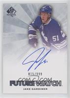 Autographed Future Watch - Jake Gardiner #/999