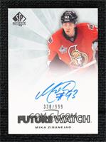 Autographed Future Watch - Mika Zibanejad #/999