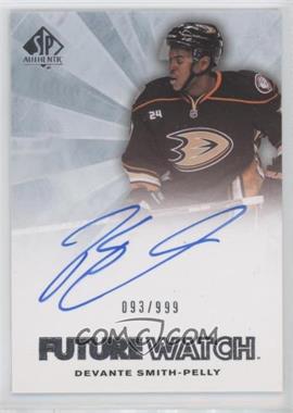 2011-12 SP Authentic - [Base] #234 - Autographed Future Watch - Devante Smith-Pelly /999