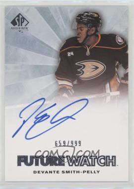 2011-12 SP Authentic - [Base] #234 - Autographed Future Watch - Devante Smith-Pelly /999