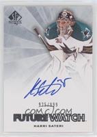 Autographed Future Watch - Harri Sateri #/999