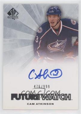 2011-12 SP Authentic - [Base] #252 - Autographed Future Watch - Cam Atkinson /999