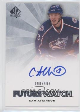 2011-12 SP Authentic - [Base] #252 - Autographed Future Watch - Cam Atkinson /999