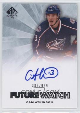 2011-12 SP Authentic - [Base] #252 - Autographed Future Watch - Cam Atkinson /999