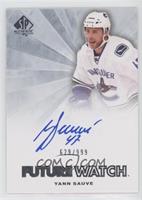 Autographed Future Watch - Yann Sauve #/999